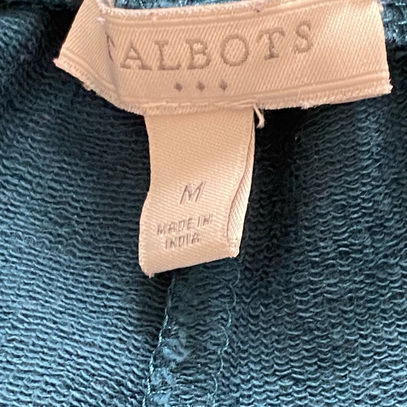 Talbots Bundle Navy & Teal Pull On Casual Pants - Size Medium - Picture 5 of 9